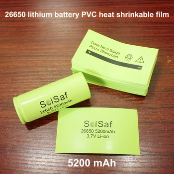 100 kom./lot 26650 litij baterija термоусадочный rukava poklopac pretinca za baterije ljuska baterije PVC stisni pakiranje folija 5200 mah