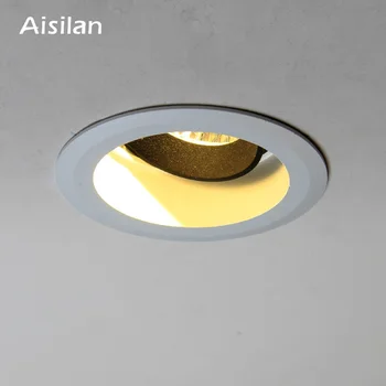 Aisilan Lampa 7 W Cijele Ugrađivanja Lampa AC 90-260 U Led spot lampa za Spavaće sobe, Kuhinje, unutrašnje led spot rasvjeta