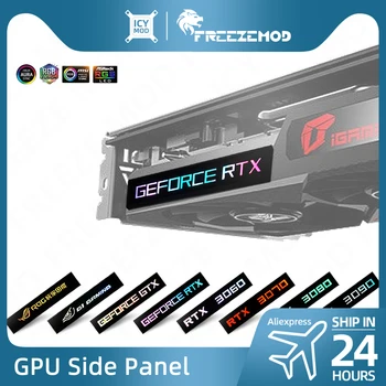 FREEZEMOD GPU sidebar RTX3090 GTX ROG PC Ukras Grafička kartica Ploča Faith Lampa Hladnjak Za Vodu AURA SYNC Vodeno Hlađenje ARGB