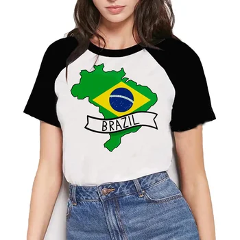 odjeća s brazilskom zastavom, muški print, vintage grafička casual majica u stilu grunge, estetika