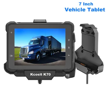 Originalni Kcosit K70 Solidne Android Auto Tablet PC-IP67 7 Inčni Industry Panel RS232 CAN BUS ELD 4G LTE OBD Upravljanje voznim parkom
