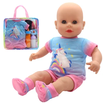 1 kom. duga torba-тоут za 17 cm 43 cm Lutku Baby Doll i lutke American Girl