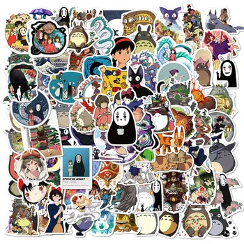 10/30/50/100 kom Japan Anime Hayao Miyazaki Crtani Naljepnice Grafiti DIY Putni Prtljag Gitara Hladnjak Laptop Vodootporne Naljepnica