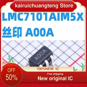10 do 200 KOM LMC7101AIM5 LMC7101AIM5X s tiskani ekran AOOA SOT23-5 Operativni pojačalo čip novi originalni pod ruku