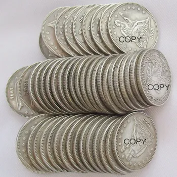 104 kom. u stranci KITNJAKA ČETVRTINA DOLAR SLOBODE (1840-1891) Različite datuma s različitim монетными znaci Posrebreni kovanice KOPIJA