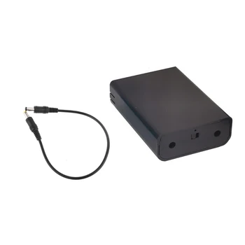  12 v Izlazni Prehrana 3x18650 Baterije DIY Power Bank Kutija s Kabelom za Napajanje za Wifi Usmjerivač Led Traka Zvučnik