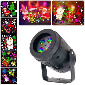20 Modela Božićni Božićni Ukras Led Laserski Projektor Svjetlo Pahuljica Los Projekcija Lampa Umjetničko Unutarnja Rasvjeta I Dekor