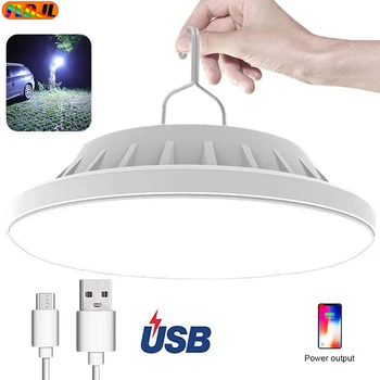 30/60/120 W Led Svjetiljka Za Kampiranje USB Punjiva Lampa Za Vanjsku Šator Lampa Ručni Svjetla sigurnosna Rasvjeta Za Roštilj Pješačenje