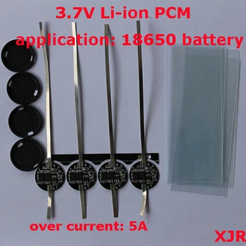 5 kom./lot 1 S 5A 4,2 lipo litij-polimer BMS/PCM/PCB naknada za zaštitu baterije za 1 pakiranje 18650 Li-ion baterija
