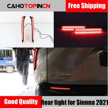 Auto Led Svjetiljka Stražnjeg Branika Za Toyota Sienna 2021 2022 Reflektor Stražnja Svjetla maglenka Svjetla za vožnju Unazad Rezervnu Kočnicu žmigavac