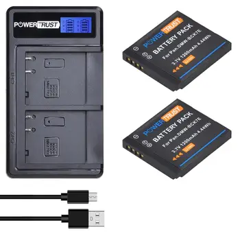 DMW-BCK7 DMW-BCK7E Baterija i punjač baterija za Panasonic DMW-BCK7PP NCA-YN101G Lumix DMC-FP5 DMC-FP7 DMC-FH2 DMC-FH5 DMC-FH24 FH25