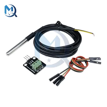 DS18B20 Vodootporan Adapter Modul Senzora Temperature Komplet 1 M/2 M/3 M Toplinu Kabel Senzor Toplinske Sonde za Arduino