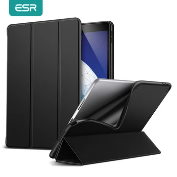 ESR Smart Case za iPad Air 3 2019 Folio ultra-tanki clamshell to je Fleksibilan i Stražnji Poklopac je od TPU s Oporavak, Torbica sa mekane gumene površine za iPad Air 2019