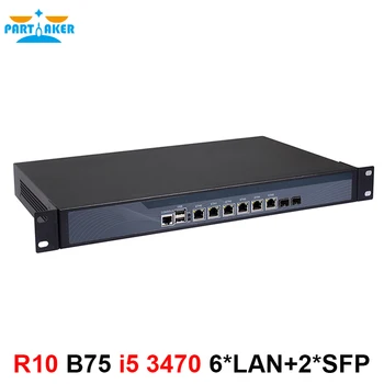 Firewall Partaker R10 Mikrotik Pfsense VPN Uređaj sigurnost mreže Router PC Procesor Intel Core I5 3470 6 LAN 2 SFP