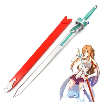 [Funny] 117 cm Cosplay Anime sword Art Online Yuki Асуна oružje Асуна Yuki drveni Mač model Kostim stranke Anime show rekvizite