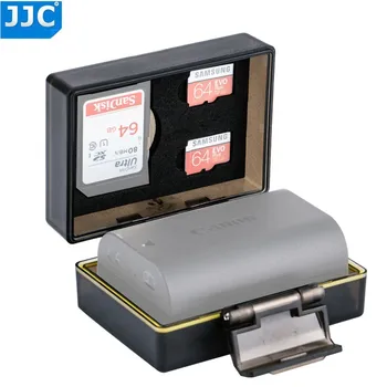 JJC Skladište Baterija Torbica za memorijske Kartice Torbica Kutija za SD MSD Karticu za Canon LP-E17 LP-E10 LP-E8 LP-E6 Nikon EN-EL20 EN-EL19 EN-EL15