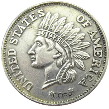 Nezaboravne fotokopirni kovanice u indijskom dolar 1851 godine, Prekriven Srebrom