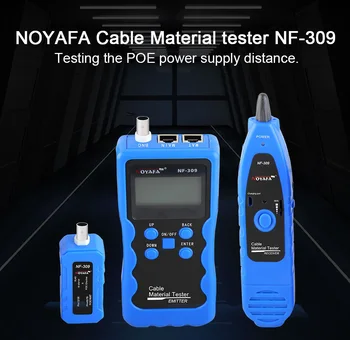 Noyafa NF-309 cable tester Materijala/dužina žice lokator POE tester materijala kabela s litij baterija