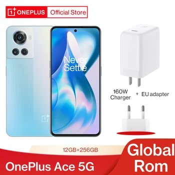 OnePlus Ace 5G MTK Dimensity 8100 MAX Globalna ugrađena memorija 12 GB i 256 GB Smartphone 150 W, Brzo Punjenje mobitela 120 Hz AMOLED Android
