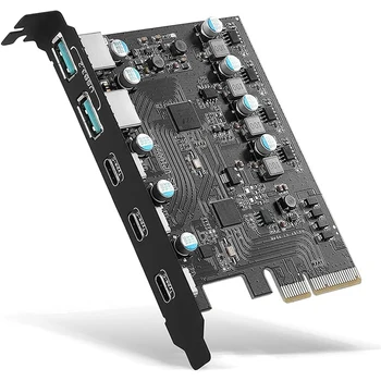 PCIe USB 3.2 Gen 2 Karticu Adapter PCI Express Kartica za proširenje PCI-E Dodatne Riser Kartice za PC, Windows 10/8/7 i MAC