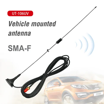 RF Antena UT-106UV SMA-F Magnetska Auto prijenosni radio Auto Antena Za voki toki Wouxun TYT Yaesu Baofeng BF-888S UV-5R