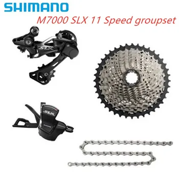 Shimano SLX M7000 M5100 4 kom. Skup za grupu Bicikl Bicikl MTB kit 11 s Stražnji prekidač za prebacivanje 11-42 T/11-51 T Kazeta Hg601 Krug 122L