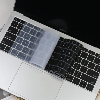Silikonska Kapa Tipkovnice za Macbook Pro 14 16 2021 Poklopac Ekrana Zaštitna Folija od TPU Naljepnica EU SAD-Enter