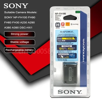 Sony Originalni baterija za kamere NP-FH100 NP FH100 FH100 NP-FH30 NP-FH40 NP-FH60 NP-FH50 NP-FH70 HDR-SR serije HDR-XR