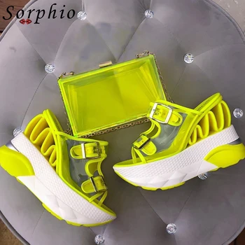 Sorphio 2020 novi INS topla rasprodaja brand vala klinovi sandale udobne ljetne sandale na platformu ženske štikle casual cipele i žena 2020