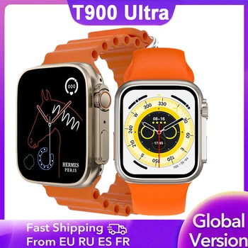 T900 Ultra Smart Satovi Serije 8 Bluetooth Pozivi Bežični Punjač Za Muškarce I Žene Sport Fitness T800 Smartwatch PK KD99 S8 X8 XS8 Pro