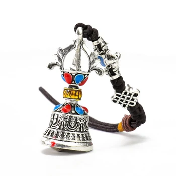 Tibetanski Budizam Vajra Molitvene Zastave Zvono Mantra Molitvenog Kotač Kineski Čvor Metalni Privjesak Zvona Vjera, Molitva Je Meditacija Dekor