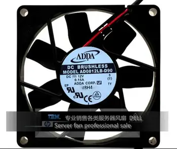 Veleprodaja: ADDA 80*80*15 12 U 0.15 A AD0812LB-D90 dvostruki kuglični ventilator kućišta procesora
