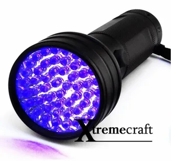 Xtremecraft 51 UV LED Detektor Škorpiona Lovac Seeker Ultraljubičasto Crno Svjetlo Svjetiljku Baklja Svjetlost Lampe AA 395nm 5 W